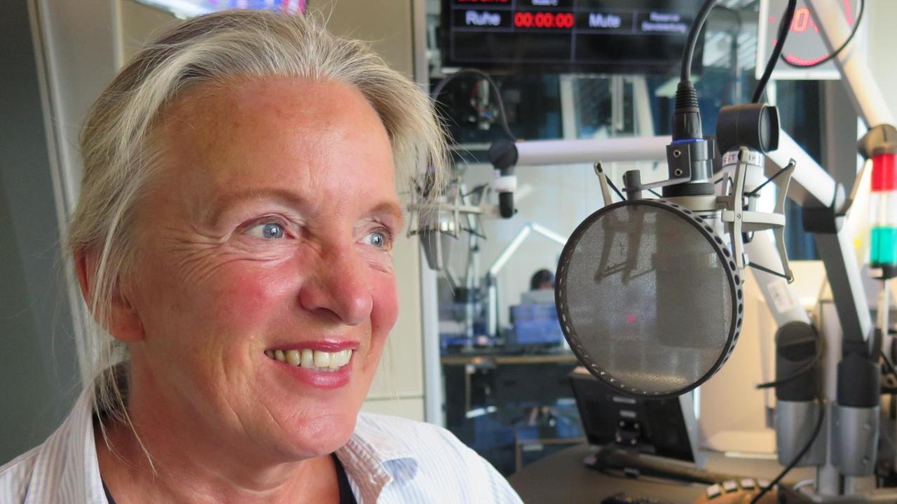 Die Historikerin Ute Frevert im Deutschlandradio-Funkhaus in Berlin. Die Historikerin Ute Frevert im Deutschlandradio-Funkhaus in Berlin.