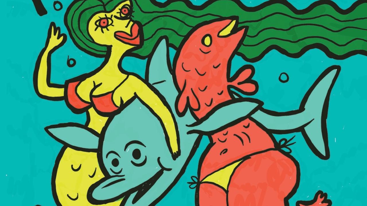 Comic-Kunst von Ernests und Andrejs Klavins – erschienen in der Jubiläumsausgabe zum zehnjährigen Bestehen des in Lettland produzierten Magazins "kuš!". Comic-Kunst von Ernests und Andrejs Klavins – erschienen in der Jubiläumsausgabe zum zehnjährigen Bestehen des in Lettland produzierten Magazins "kuš!".