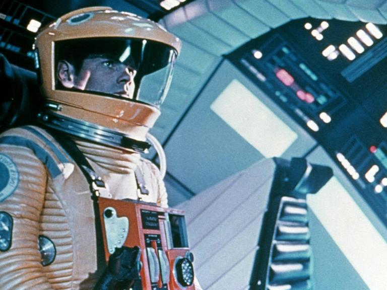 Szene aus Stanley Kubricks Science-Fiction-Klassiker "Odyssee im Weltall"