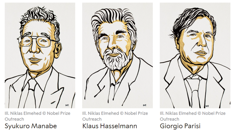 Der Nobelpreis in Physik 2021 geht an die beiden Klimaforscher Syukuro Manabe und Klaus Hasselmann sowie an Giorgio Parisi Der Nobelpreis in Physik 2021 geht an die beiden Klimaforscher Syukuro Manabe und Klaus Hasselmann sowie an Giorgio Parisi