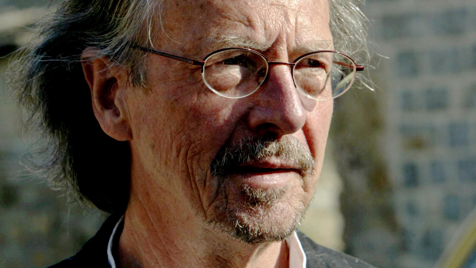 Porträtfoto von Peter Handke Porträtfoto von Peter Handke