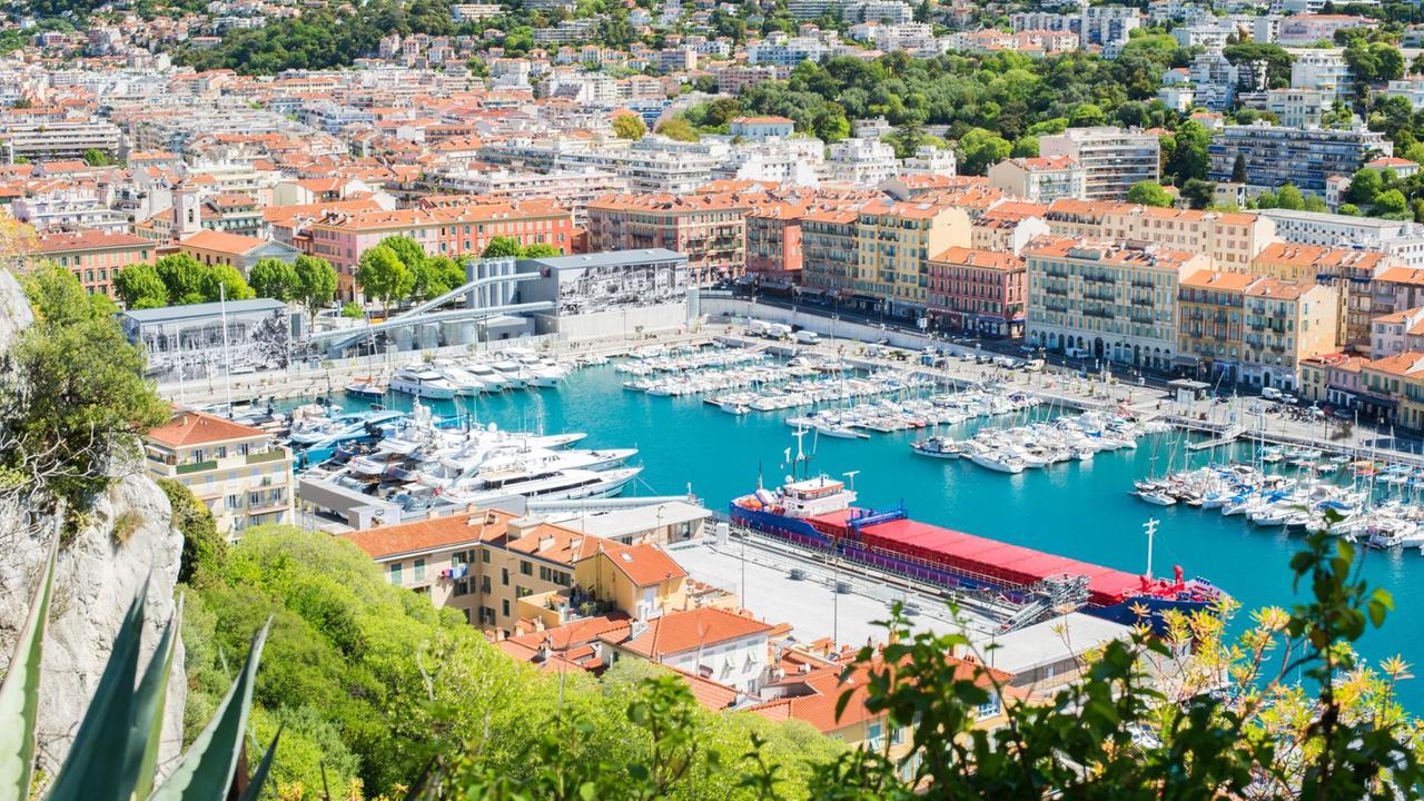 Hafen von Nizza - Cote d'Azur Hafen von Nizza - Cote d'Azur