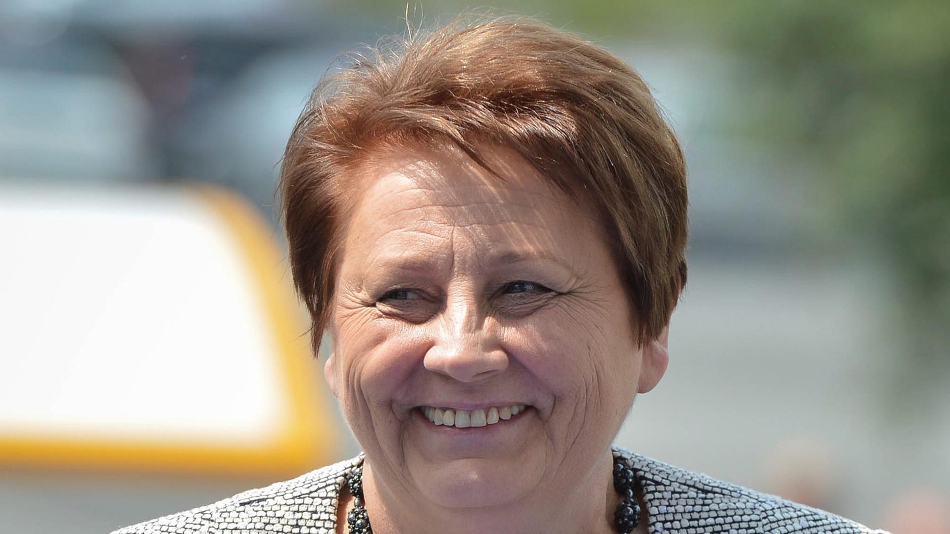 Laimdota Straujuma, lettische Ministerpräsidentin