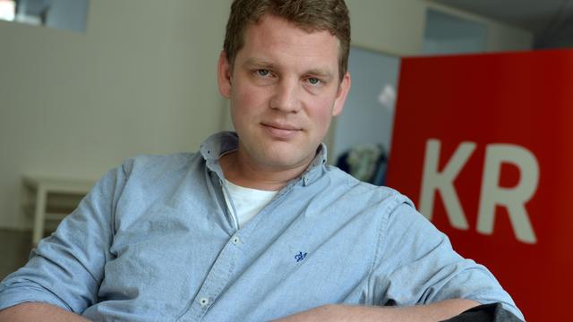 Krautreporter-Geschäftsführer Sebastian Esser, aufgenommen am 17.09.2014 in Berlin