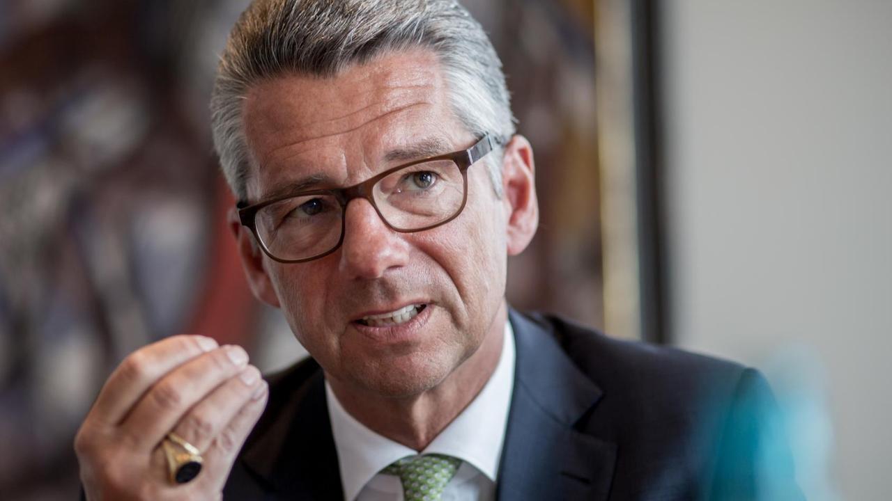 BDI-Präsident Ulrich Grillo am 31. März 2016 in Berlin BDI-Präsident Ulrich Grillo am 31. März 2016 in Berlin