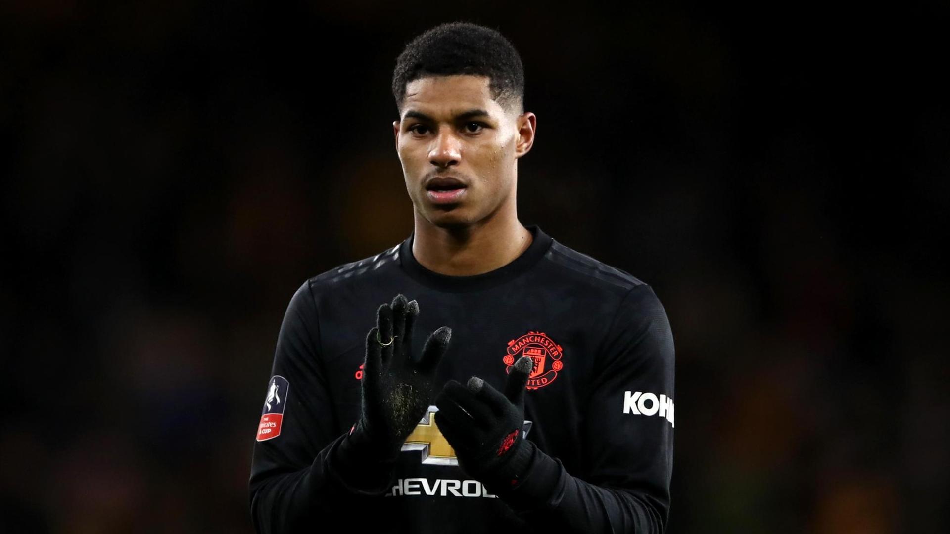 Marcus Rashford von ManU Marcus Rashford von ManU