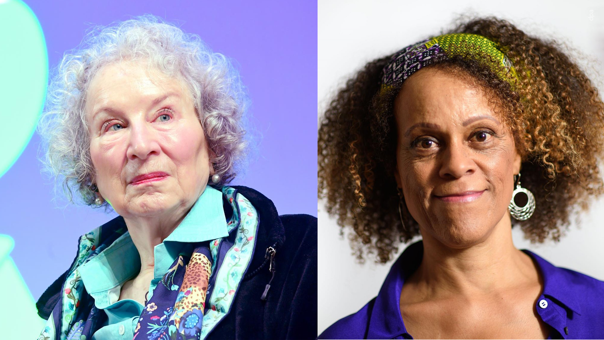 Margaret Atwood (l) und Bernardine Evaristo (r) haben den Booker-Prize 2019 erhalten