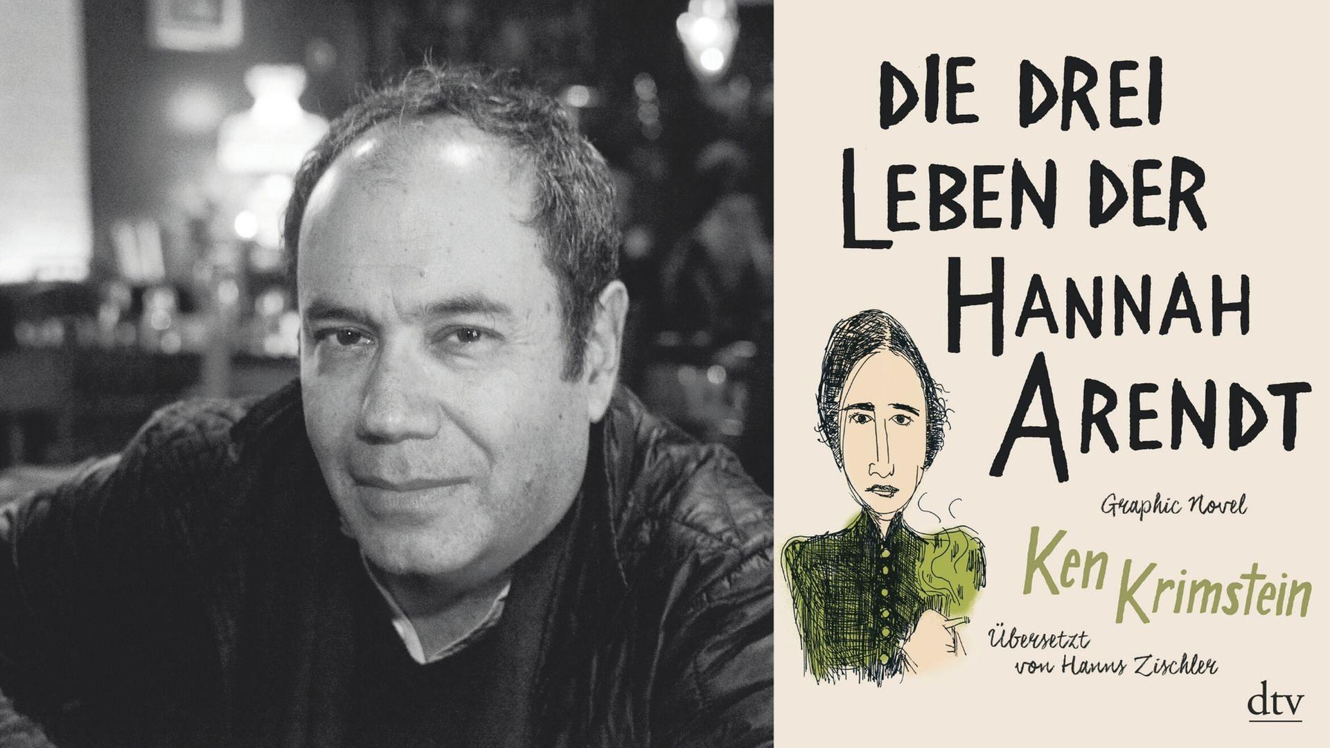 Der Schriftsteller Ken Krimstein und sein Buch: "Die drei Leben der Hannah Arendt"