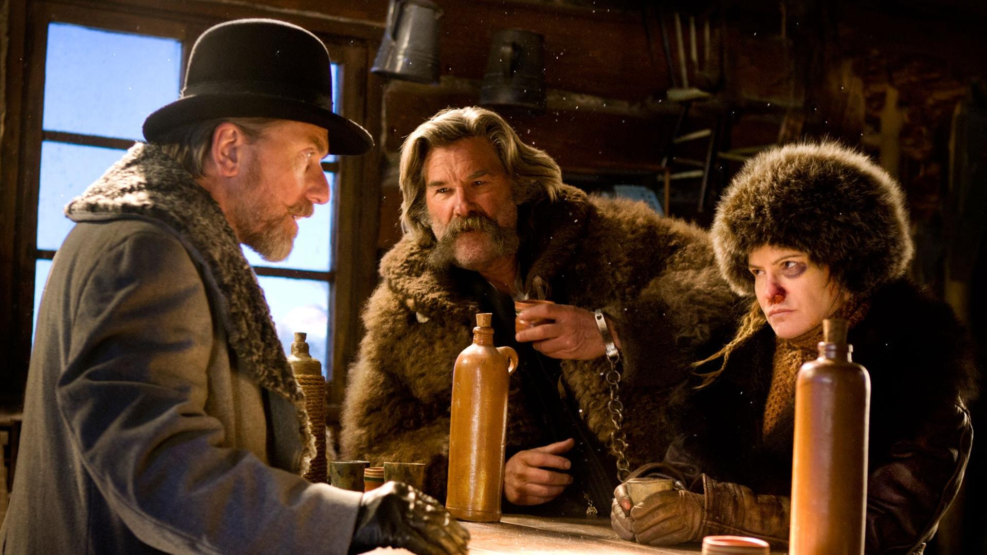 Filmszene von "The Hateful 8" Filmszene von "The Hateful 8"
