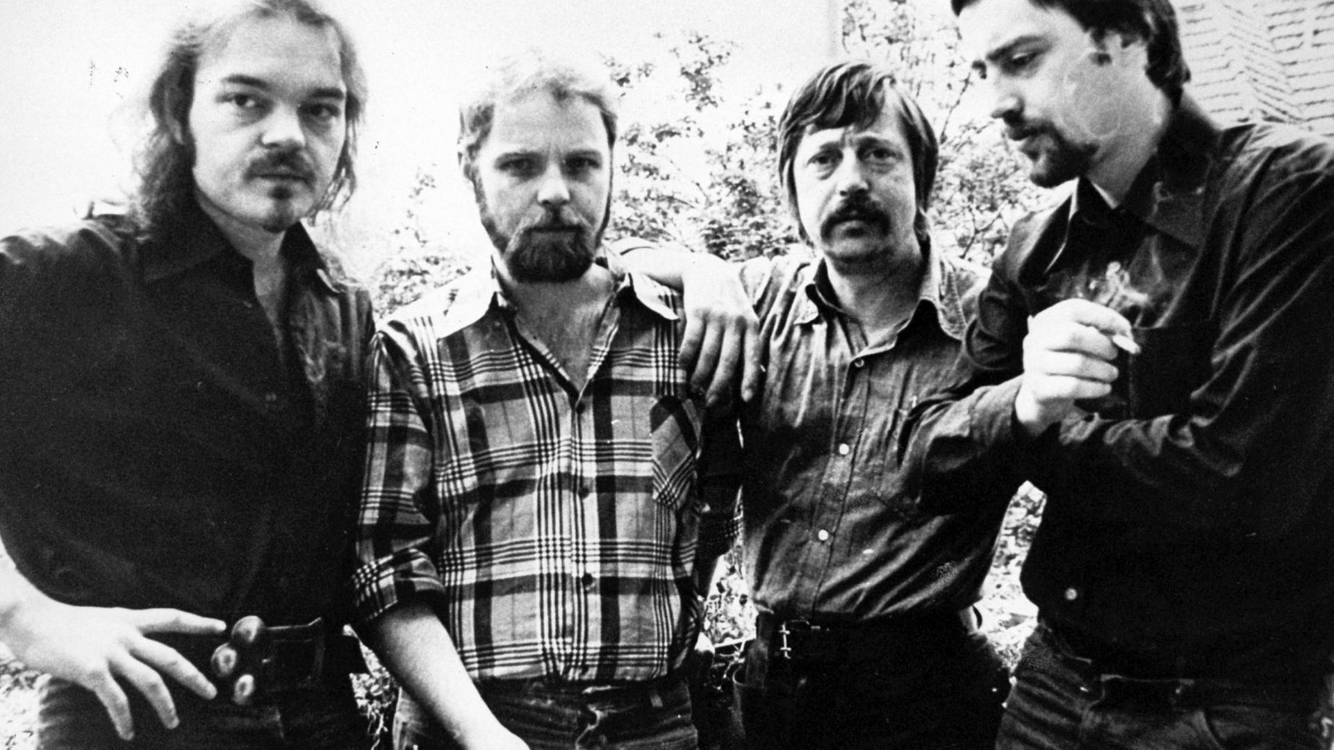 Christian Kuhnert, Gerulf Pannach, Wolf Biermann und Jürgen Fuchs Christian Kuhnert, Gerulf Pannach, Wolf Biermann und Jürgen Fuchs