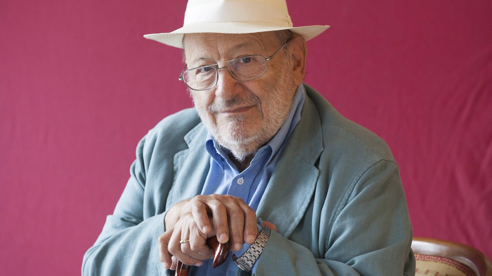 Umberto Eco im September 2015. Umberto Eco im September 2015.