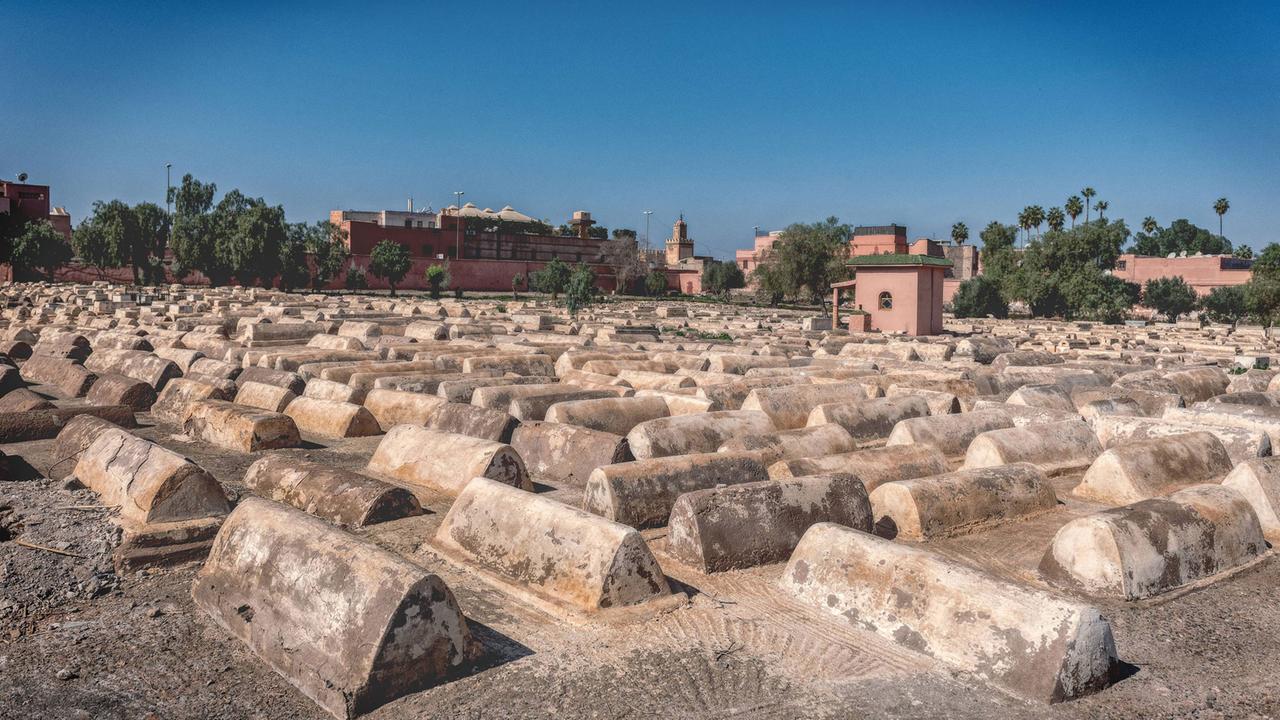 Jüdischer Friedhof in Marrakesch/Marokko Jüdischer Friedhof in Marrakesch/Marokko