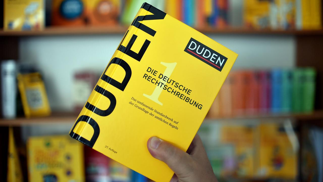 Ein Duden der 27. Auflage Ein Duden der 27. Auflage