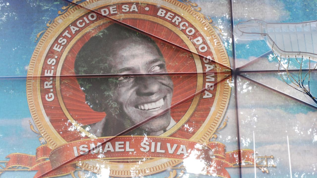 Die Geburtsstätte des Samba mit einem Portrait von Ismael Silva. Die Geburtsstätte des Samba mit einem Portrait von Ismael Silva.
