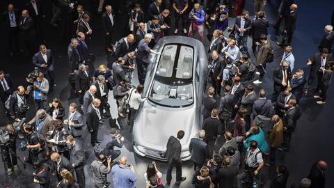 Mercedes-Benz stellt auf der IAA sein Konzeptauto vor