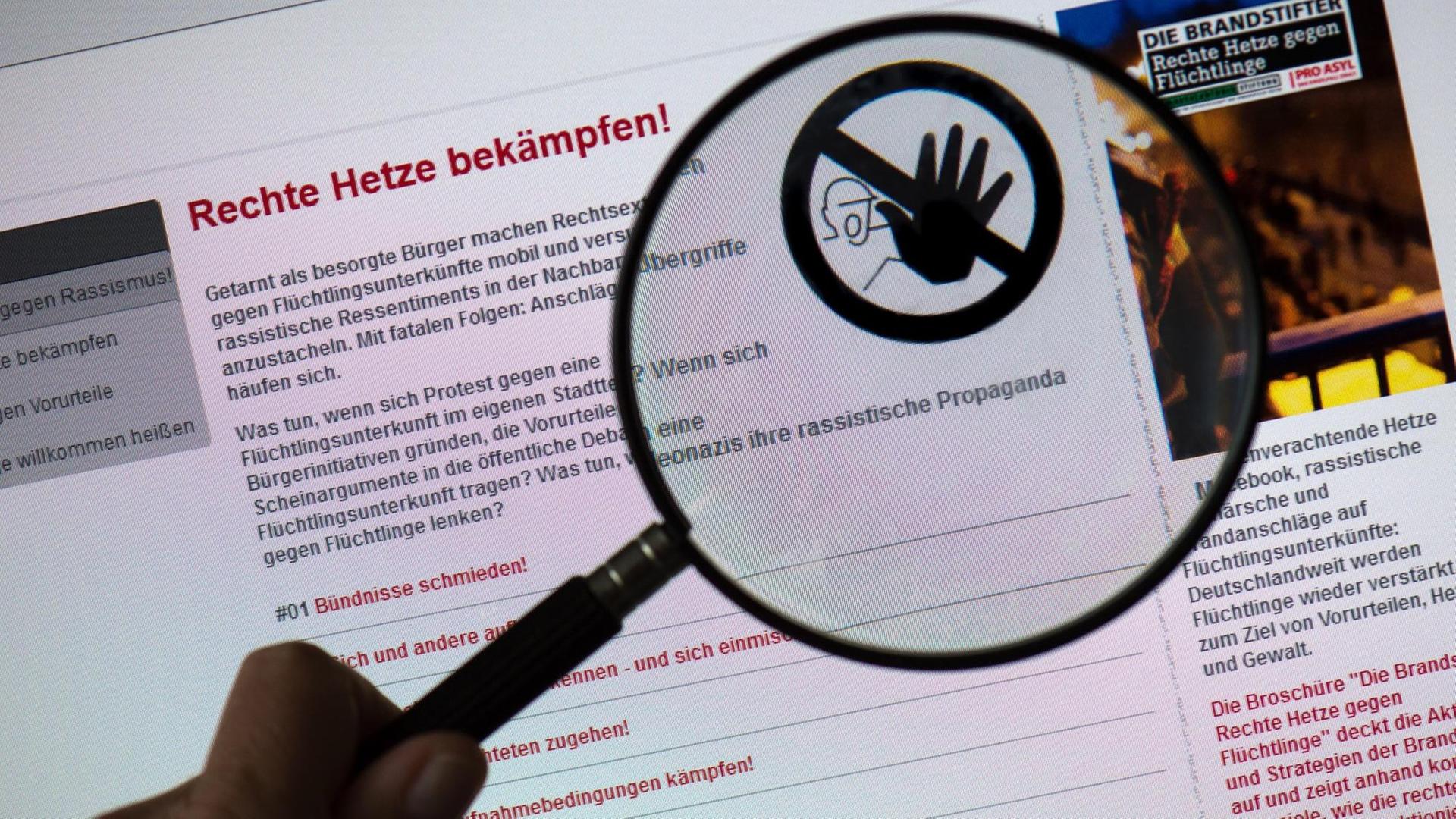 Von rechter Seite bleibt im Internet nichts unkommentiert Von rechter Seite bleibt im Internet nichts unkommentiert
