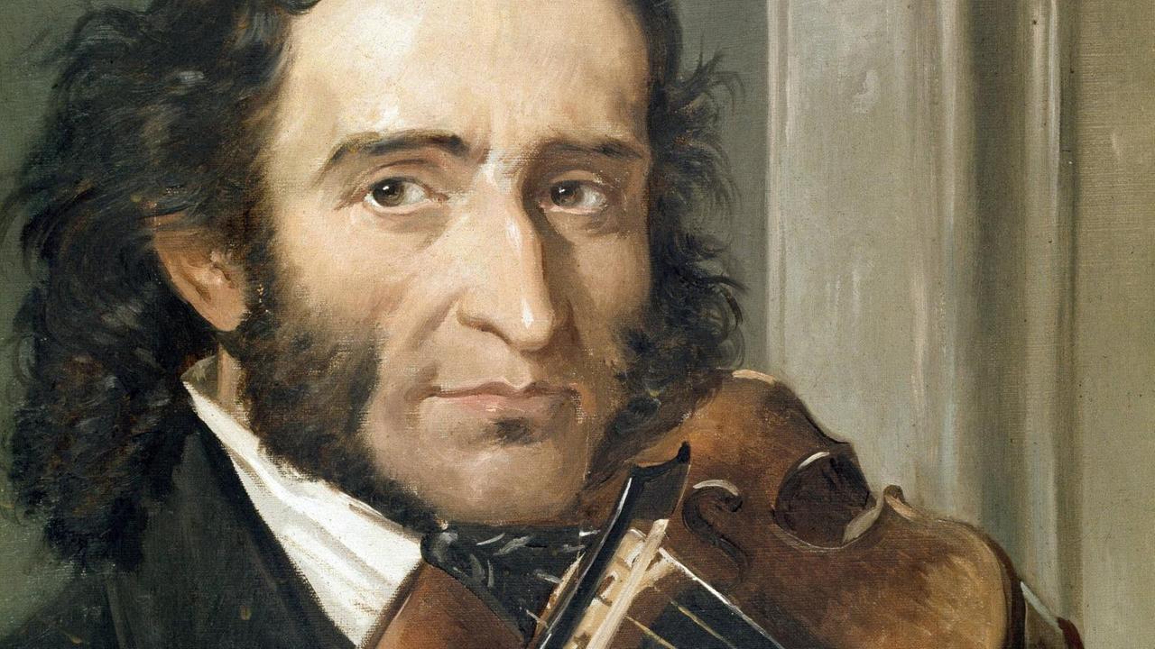 Der italienische Geiger Niccolo Paganini. Der italienische Geiger Niccolo Paganini.