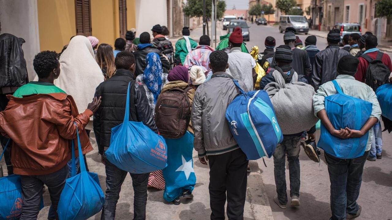 Flüchtlinge auf Lampedusa Flüchtlinge auf Lampedusa