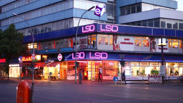 Der Erotik-Store "LSD" in der Kurfürstenstraße.