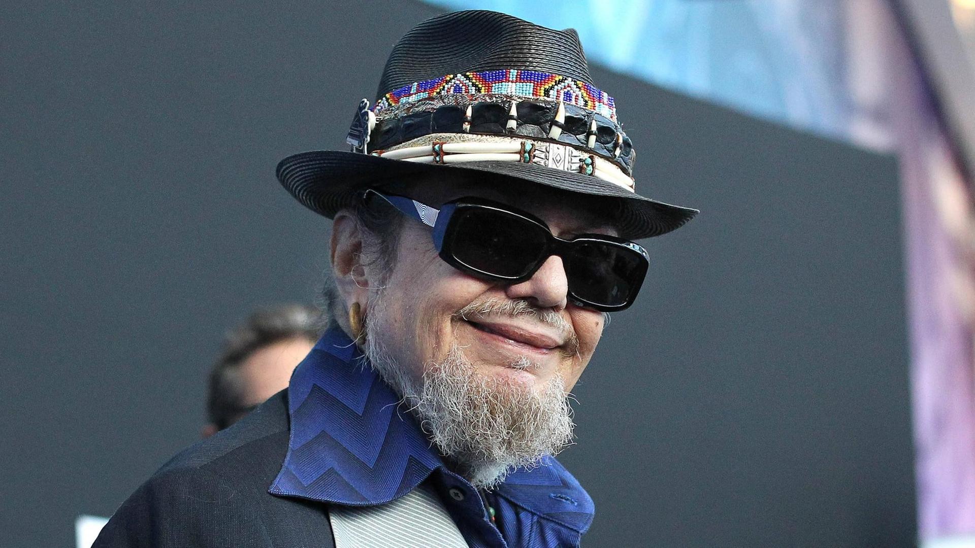 Der US-Bluespianist Dr. John Der US-Bluespianist Dr. John