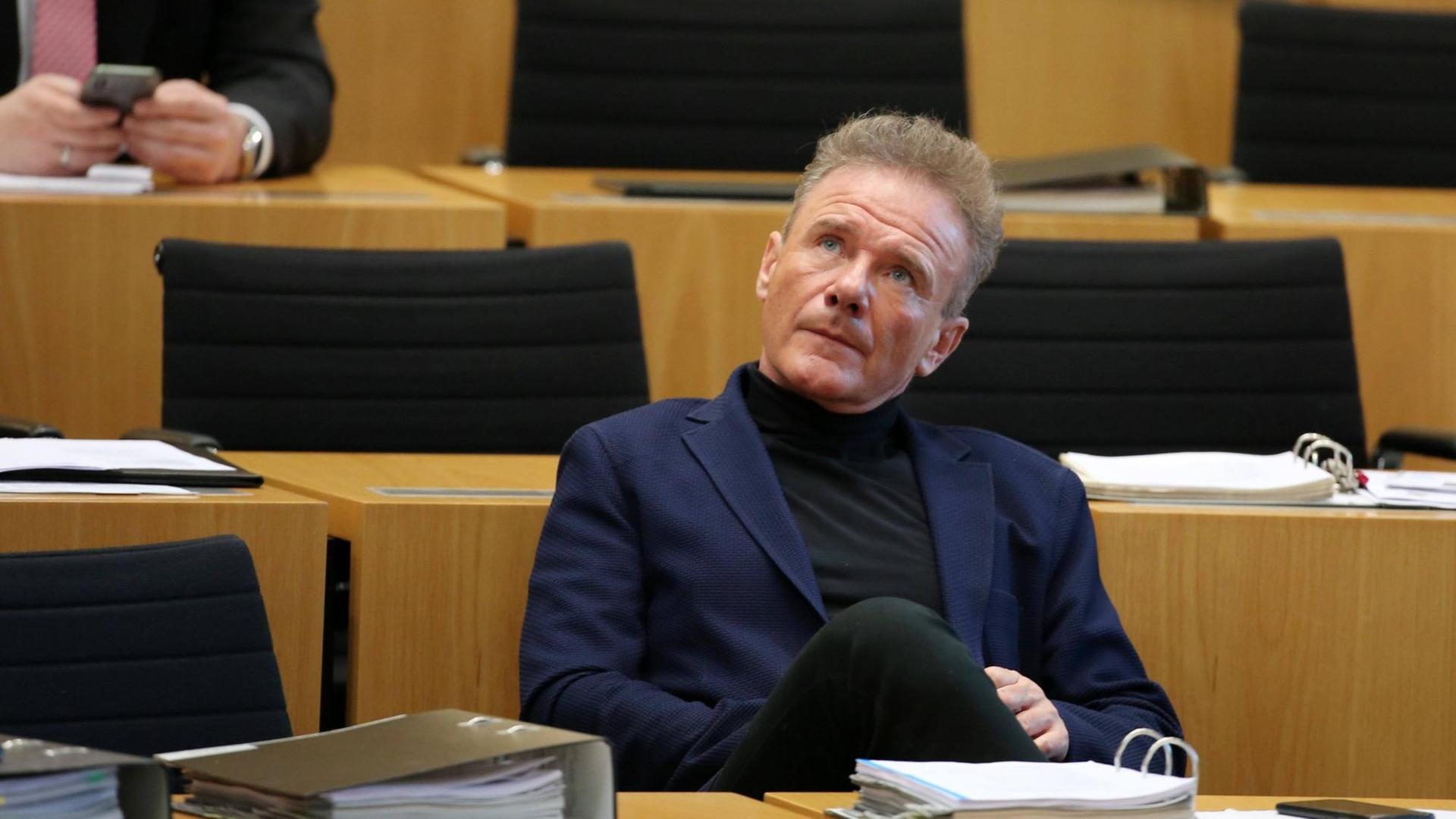 Michael Heym im Thüringer Landtag Michael Heym im Thüringer Landtag