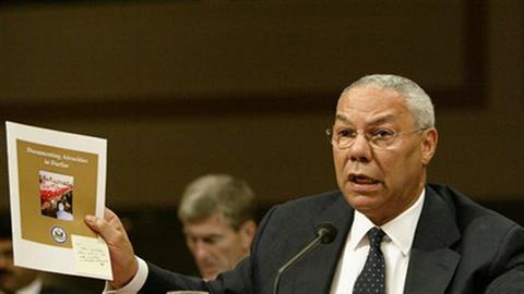 Colin Powell war von 2001 bis 2005 US-Außenminister.