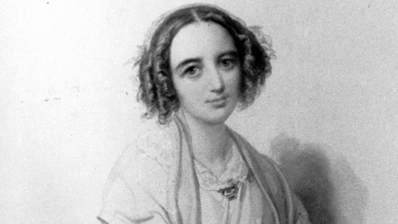 Mendelssohns Schwester Fanny Hensel in einer Porträtzeichnung Mendelssohns Schwester Fanny Hensel in einer Porträtzeichnung
