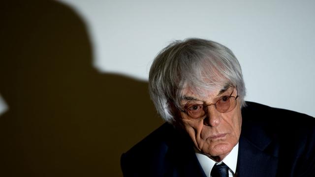 Formel-1-Chef Bernie Ecclestone im Landgericht München.