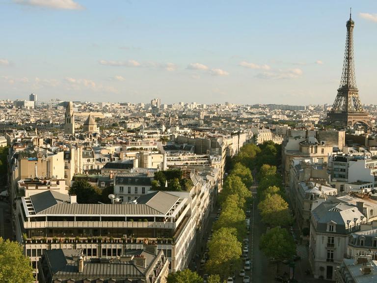 Blick auf das Stadtzentrum von Paris, 2008