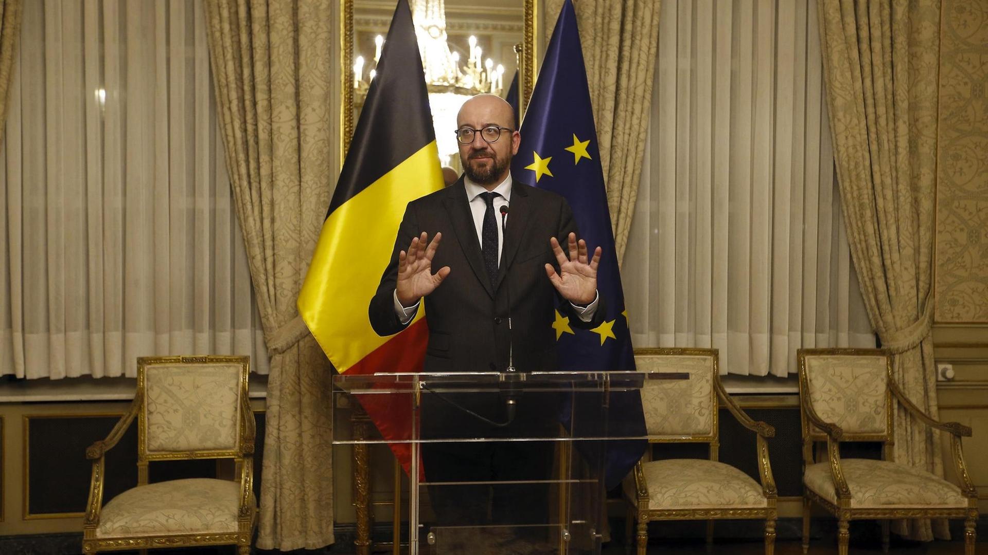 Belgiens Premierminister Charles Michel Belgiens Premierminister Charles Michel