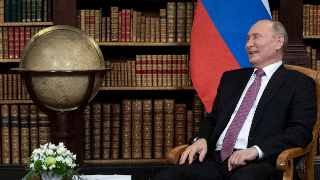 Der russische Präsident Putin beim G7 Gipfel in Genf Der russische Präsident Putin beim G7 Gipfel in Genf