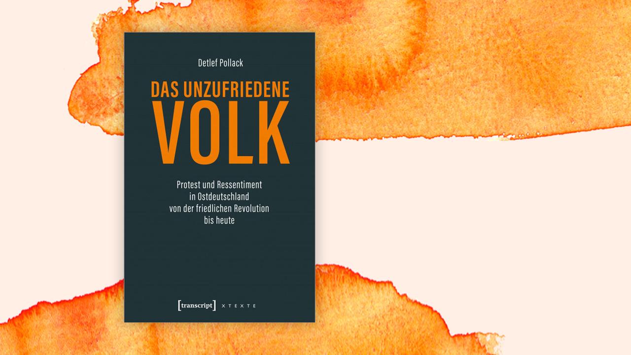 Coverabbildung des Buches "Das unzufriedene Volk" von Detlef Pollack.