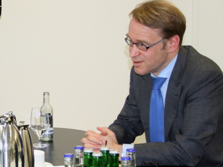 Bundesbankpräsident Jens Weidmann Bundesbankpräsident Jens Weidmann