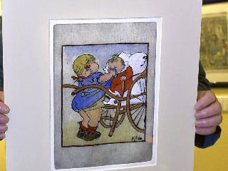 Zeichnung von Heinrich Zille Zeichnung von Heinrich Zille