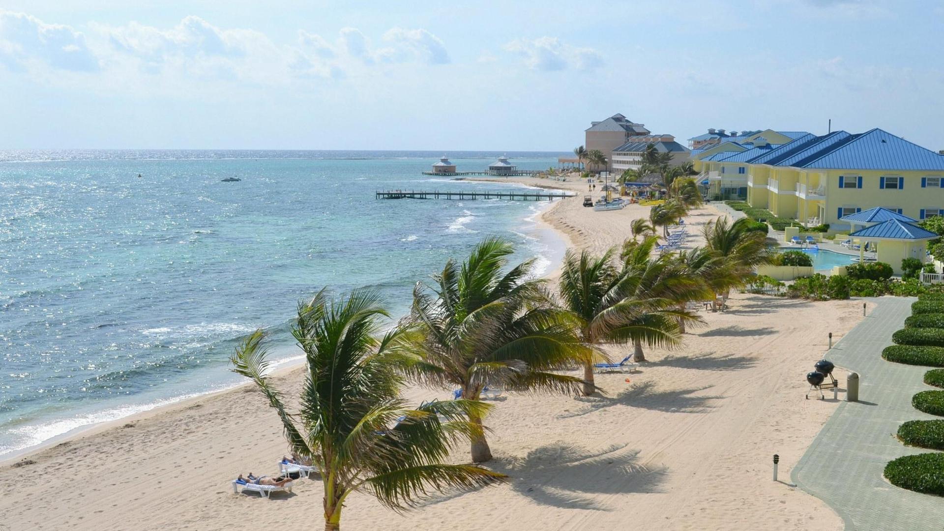 Strand auf den Cayman Islands Strand auf den Cayman Islands
