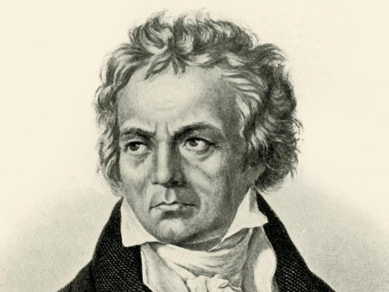 Der Komponist Ludwig van Beethoven