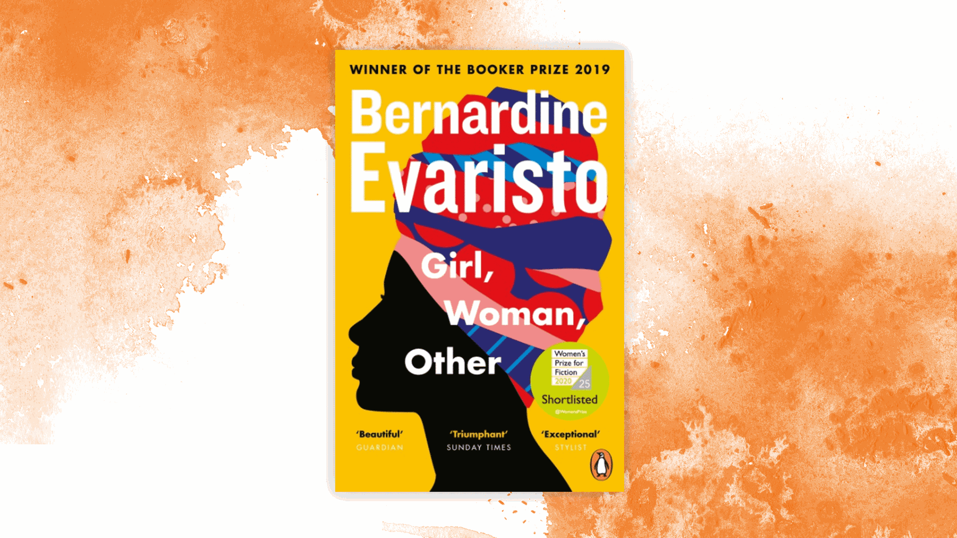 Cover des Buchs "Girl, Woman, Other" von Bernadine Evaristo.