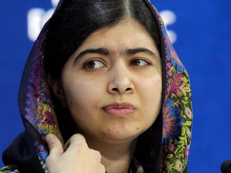 Malala Yousafzai, hier beim Weltwirtschaftsforum in Davos Anfang dieses Jahres