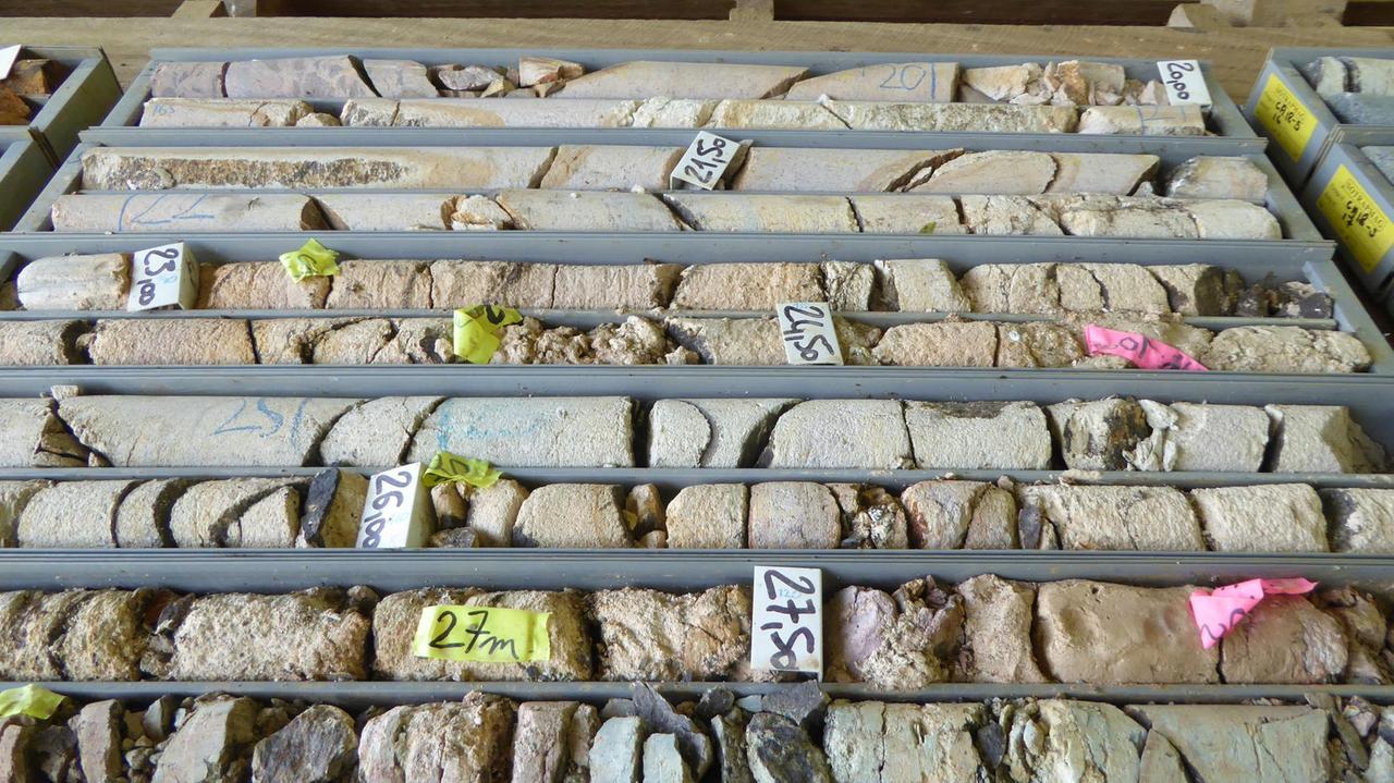 60.000 Gesteinsproben aus dem Boden geben Anlass zu großen Erwartungen: Es soll sich um das bislang größte Goldvorkommen in Guayana handeln. 60.000 Gesteinsproben aus dem Boden geben Anlass zu großen Erwartungen: Es soll sich um das bislang größte Goldvorkommen in Guayana handeln.