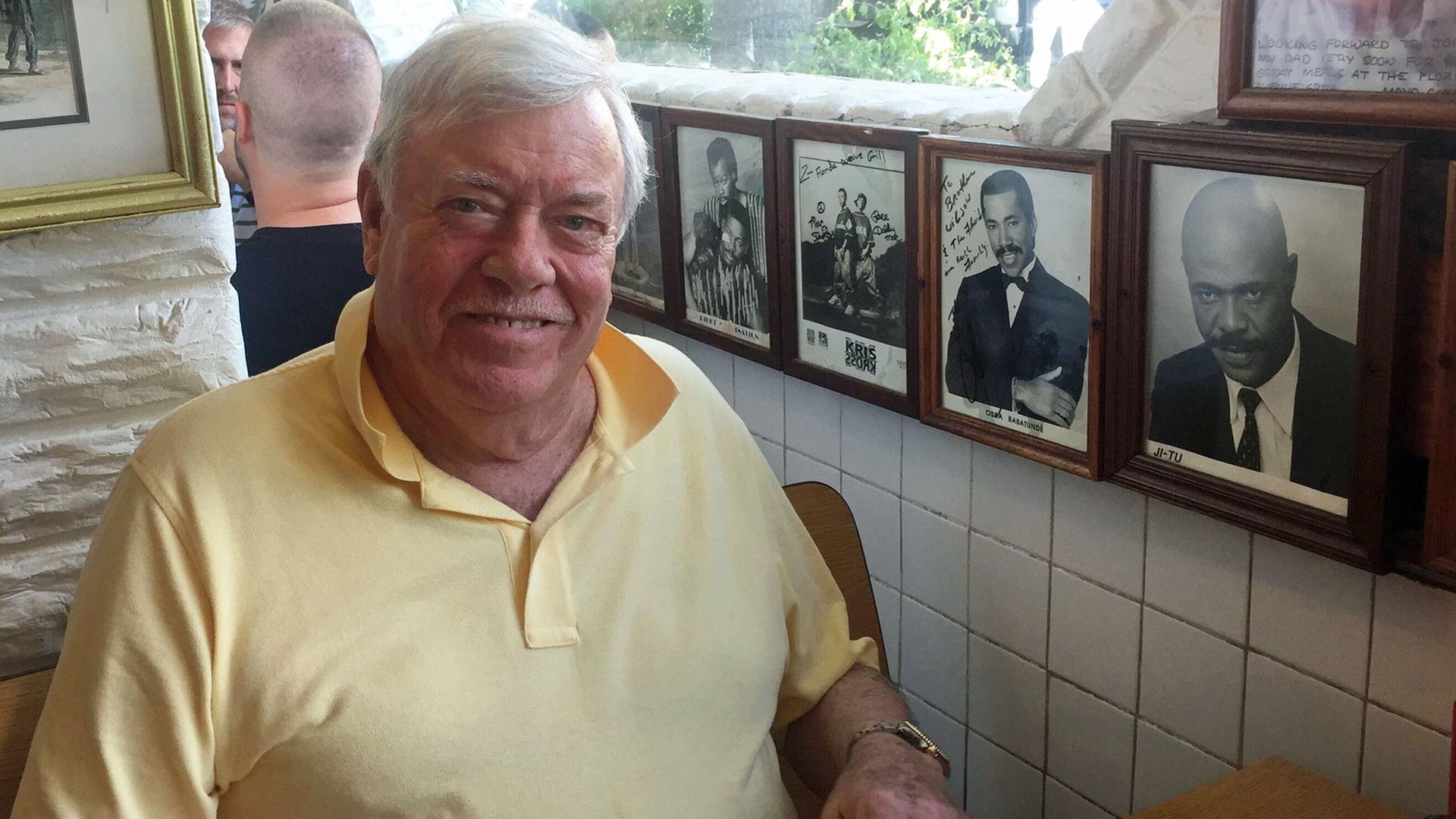 David Bowes im Florida Grill David Bowes im Florida Grill