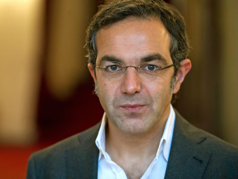 Der deutsch-iranische Schriftsteller Navid Kermani Der deutsch-iranische Schriftsteller Navid Kermani