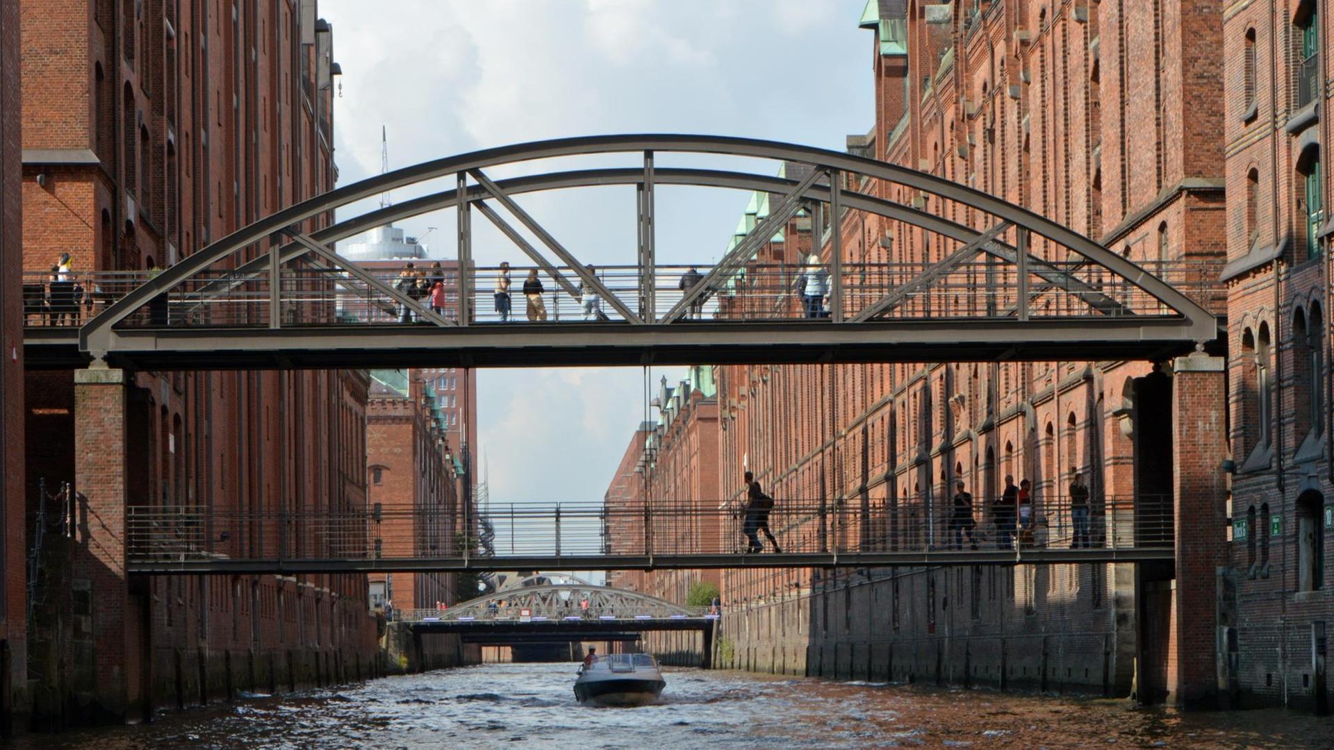 Historische Speicherstadt in Hamburg Historische Speicherstadt in Hamburg