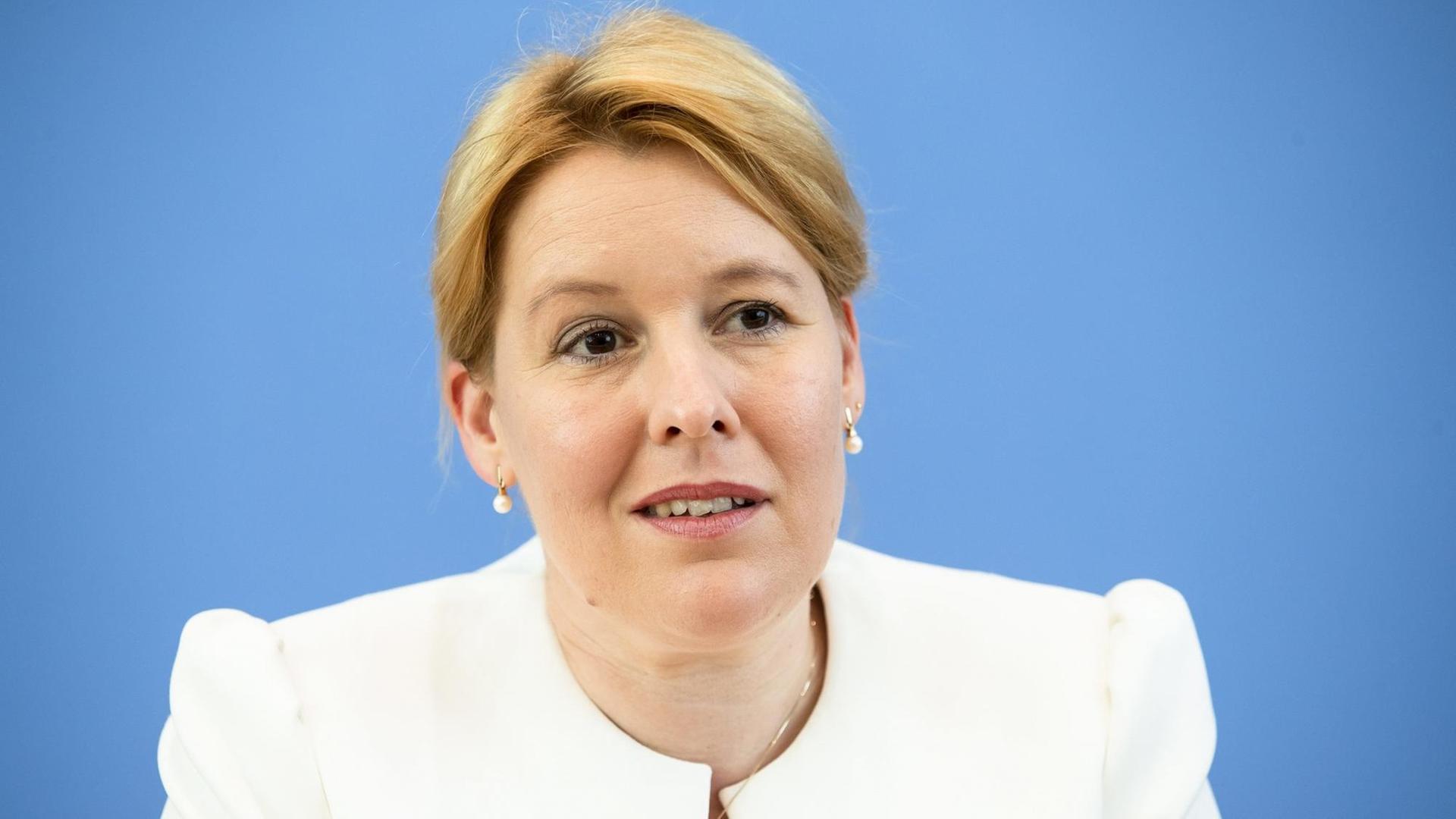 Ehemalige Bundesfamilienministerin Franziska Giffey, SPD Ehemalige Bundesfamilienministerin Franziska Giffey, SPD