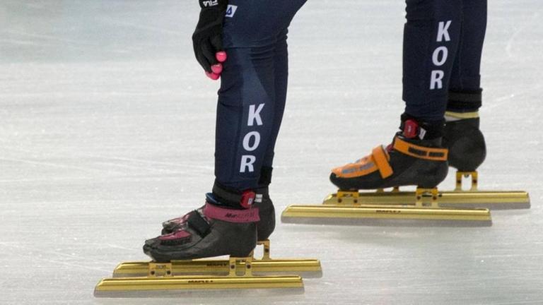 Südkoeranische Shorttrack-Läuferinnen Südkoeranische Shorttrack-Läuferinnen