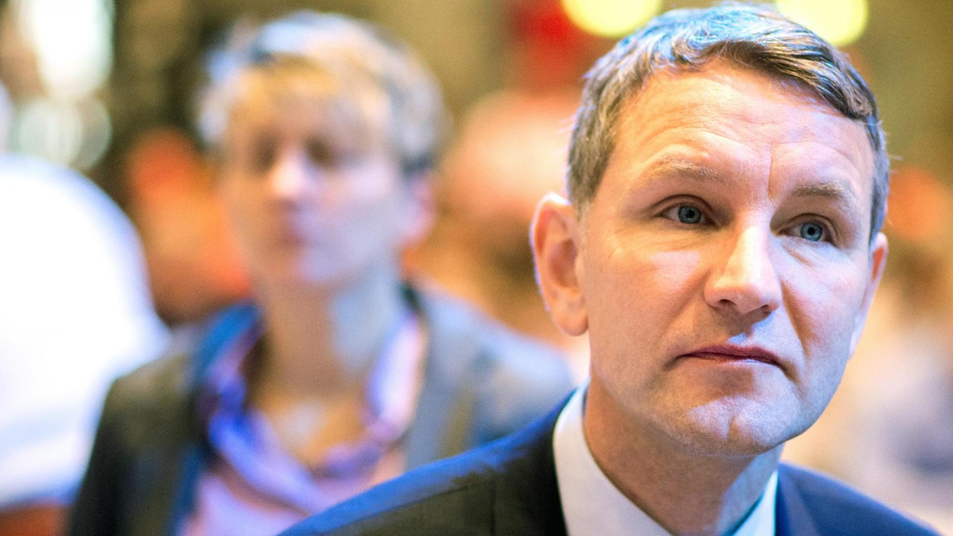 Björn Höcke beim Bundesparteitag der Alternative für Deutschland im HCC Hannover Congress Centrum in Hannover Björn Höcke beim Bundesparteitag der Alternative für Deutschland im HCC Hannover Congress Centrum in Hannover