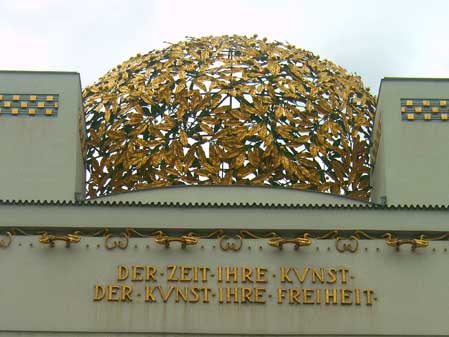 Eingangsportal der Wiener Secession Eingangsportal der Wiener Secession