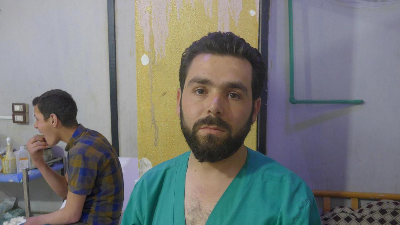 Der Arzt Malik al Nadschar im Krankenhaus Der Arzt Malik al Nadschar im Krankenhaus