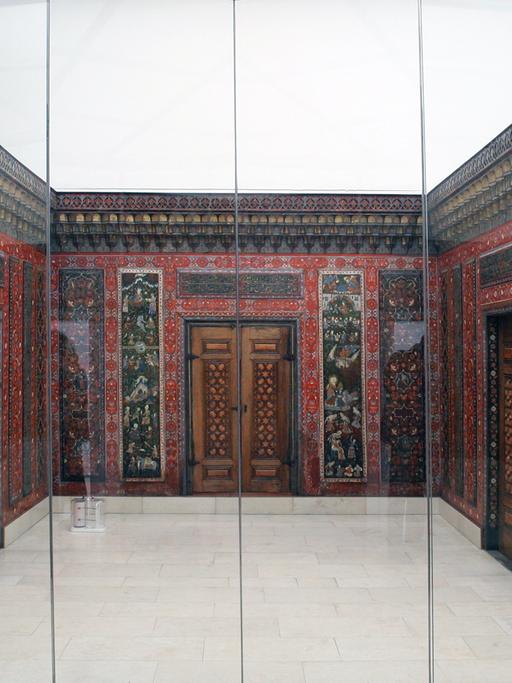 Das sogenannte Aleppo-Zimmer im Museum für Islamische Kunst des Pergamonmuseums Berlin.