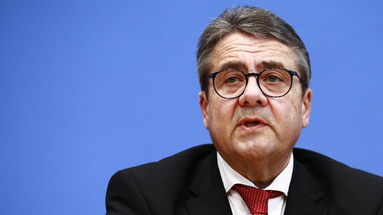 Sigmar Gabriel im Februar 2020 in Berlin Sigmar Gabriel im Februar 2020 in Berlin