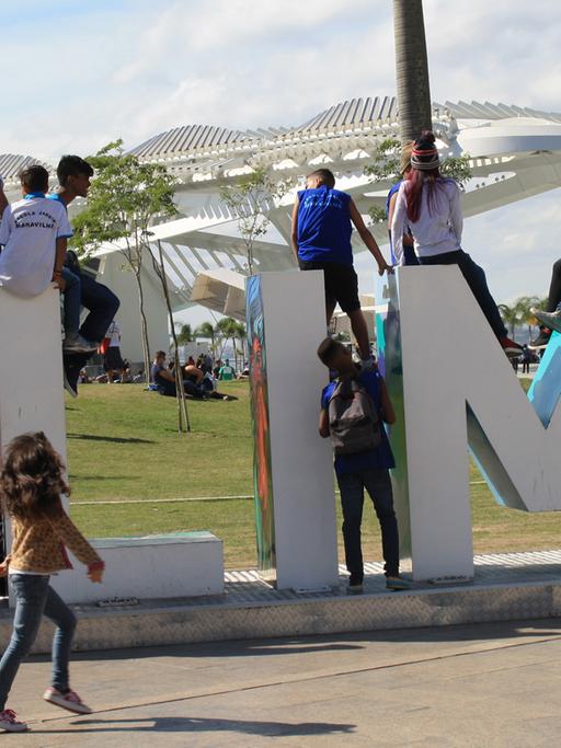 Der neue Hafen Praca Maua Cidade Olimpica